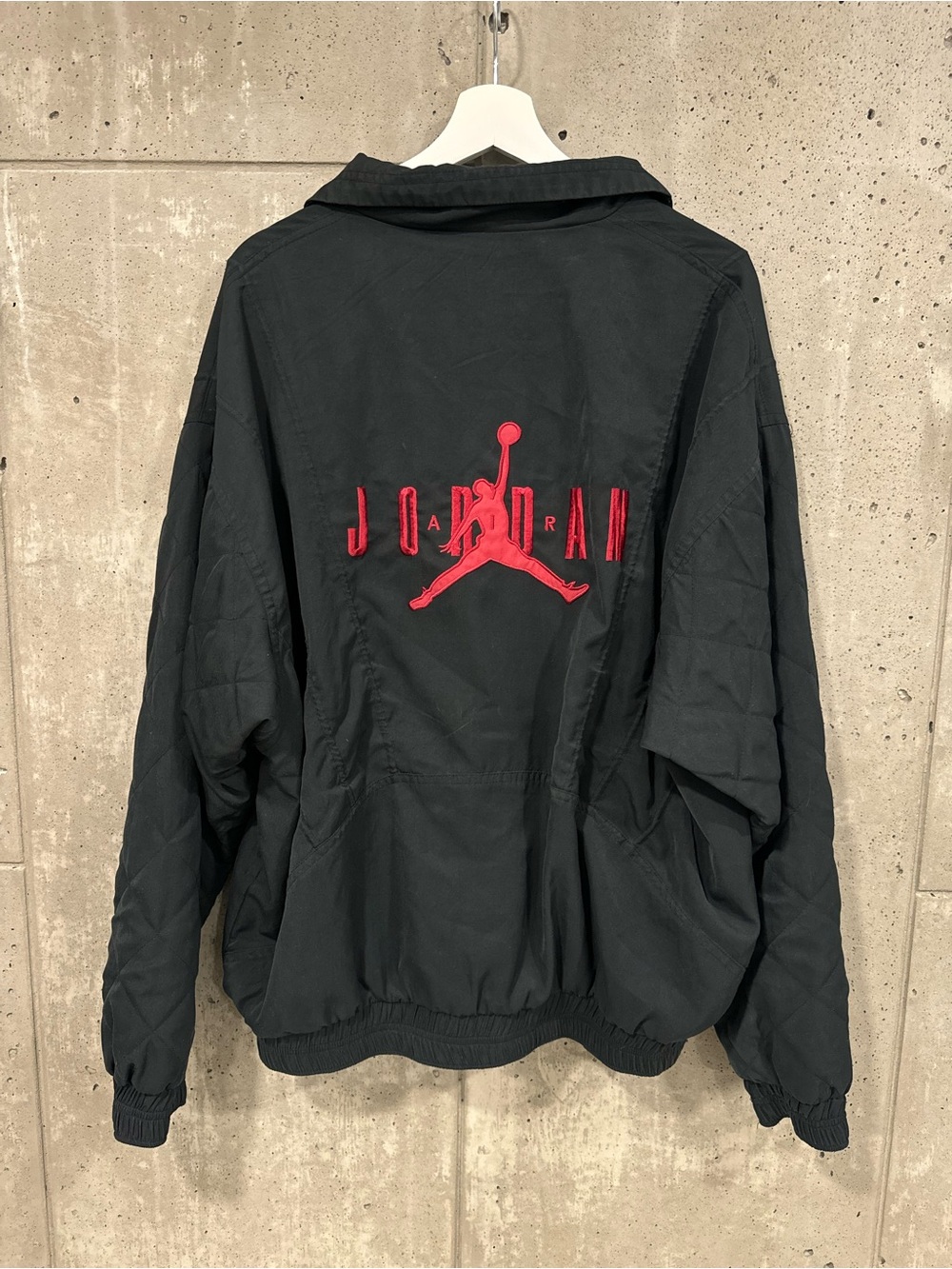 Vintage Rare 90s Nike Air Jordan Big Logo Embroidered Bomber Jacket Men’s M